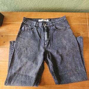Polar Skate Co Mens 92! Faded Black Denim Jeans Size 30/30